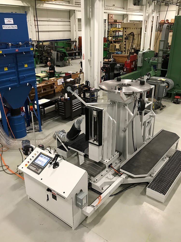 custom automated grinding machine