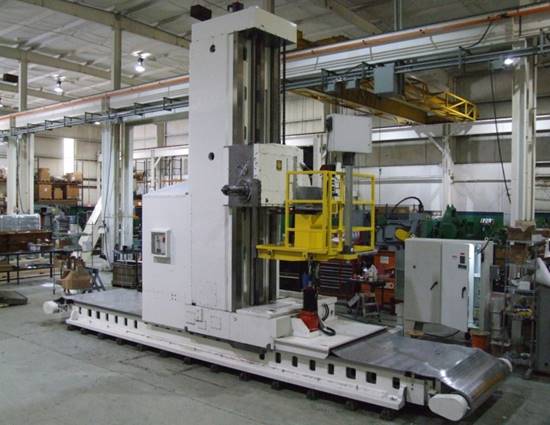 Acme Giddings and Lewis Horizontal Boring Mill Remanufacture